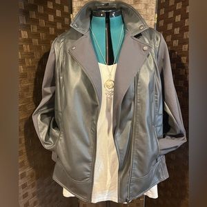 Torrid Gray Moto Jacket